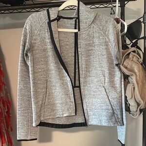 lululemon athletica Gray Zip-Up Hoodie